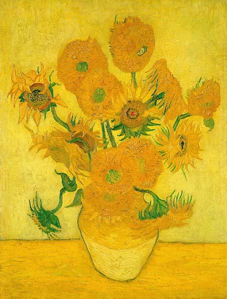 Vincent Van Gogh Sunflowers  ww